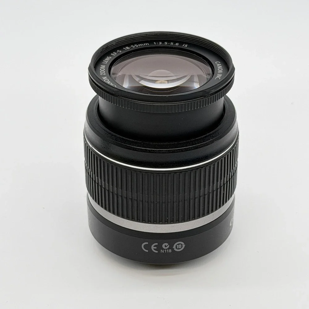 Canon EF-S 18-55mm f3.5-5.6 IS Zoom Lens with Image Stabilizer 58mm Black